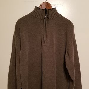 Chaps by Ralph Lauren Men's Quarter Zip Sweater XL